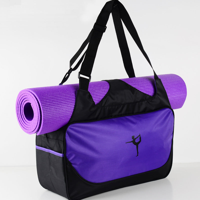 Yoga & Sports Travel Bag with Mat Holder - Fit Efficient