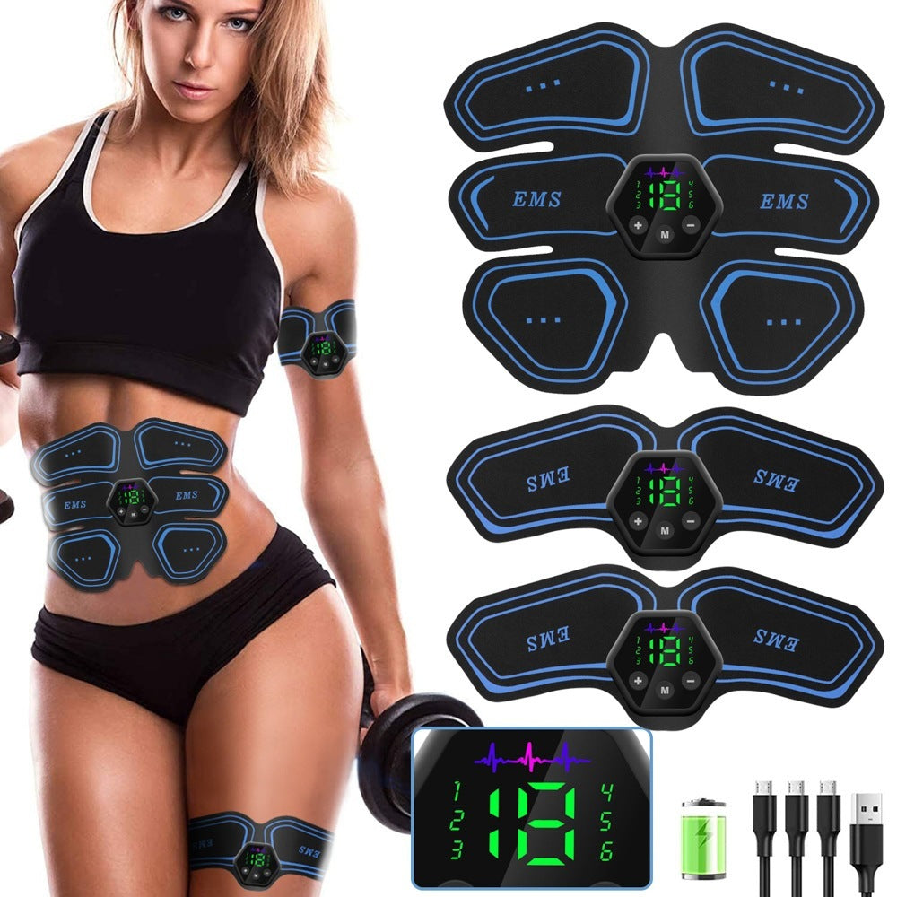 Digital Display EMS Abdominal Muscle Patch - Fit Efficient