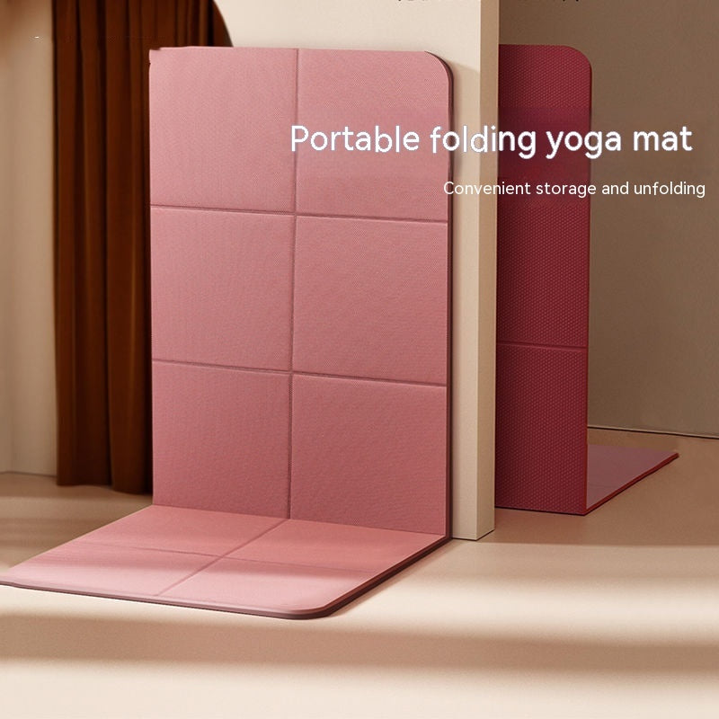 Portable Folding Yoga Mat - Fit Efficient