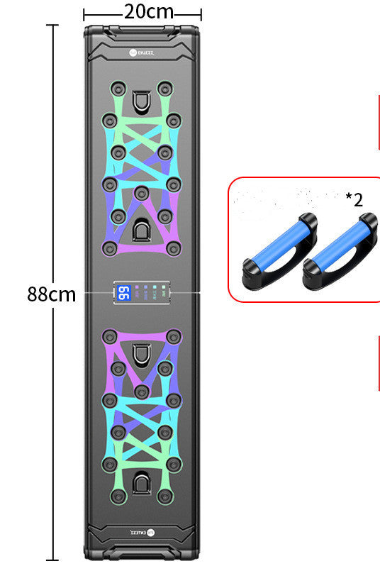 Multifunctional Push-Up Board for Chest & Abs Training - Fit Efficient