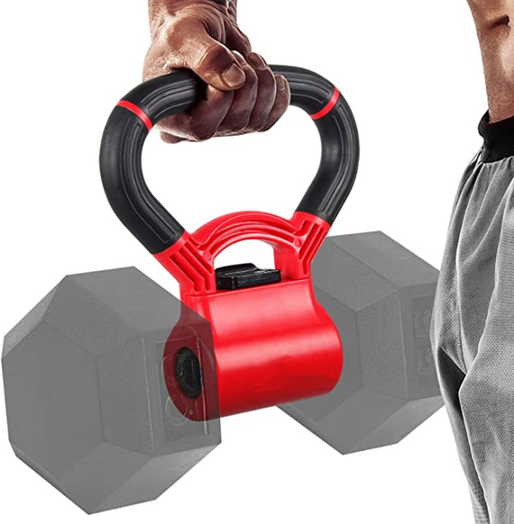 Kettlebell Grip Single Hole Dumbbell Adapter - Fit Efficient