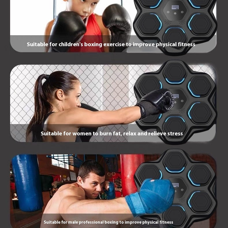 Smart Music Boxing Target for Home Training - Fit Efficient