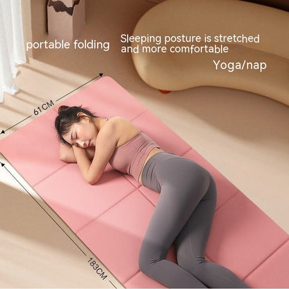 Portable Folding Yoga Mat - Fit Efficient